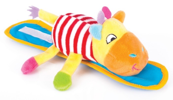 Мягкая игрушка на коляску «Жираф Спот» | Happy Snail