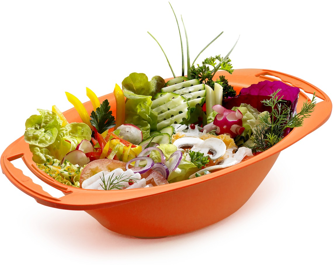 Судок для овощерезок (оранжевый) | Прима | Bőrner