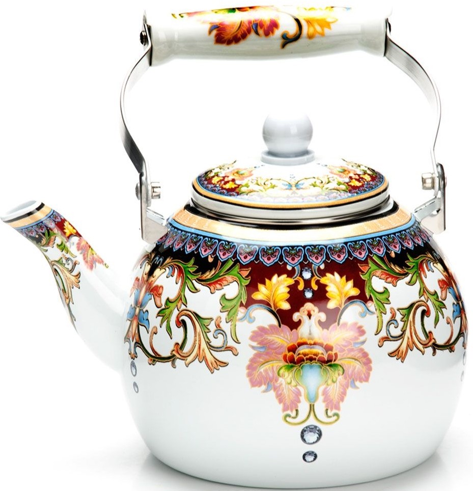 Чайник эмалированный (3 л) | Узор | Mayer & Boch