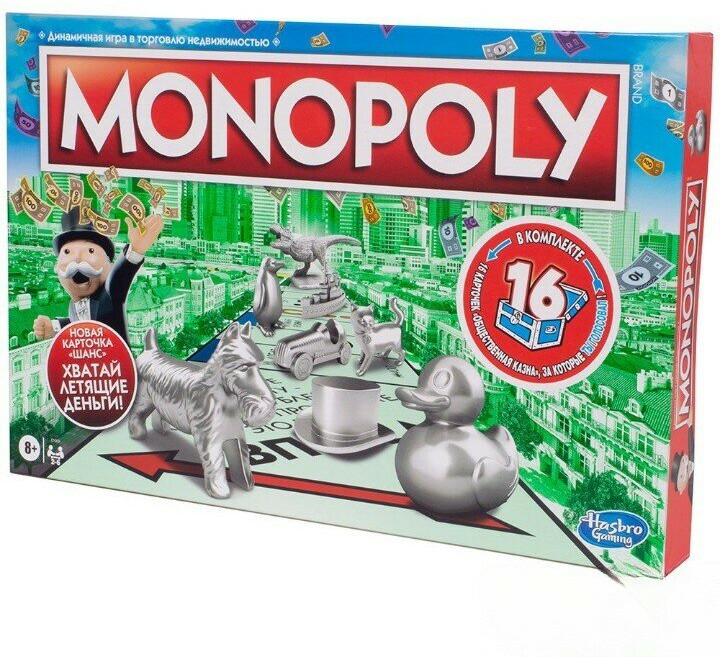 Настольная игра «Классическая монополия» | Настольные игры | Hasbro