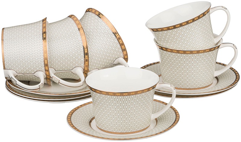 Чайный набор (12 предметов, 270 мл) | Lefard