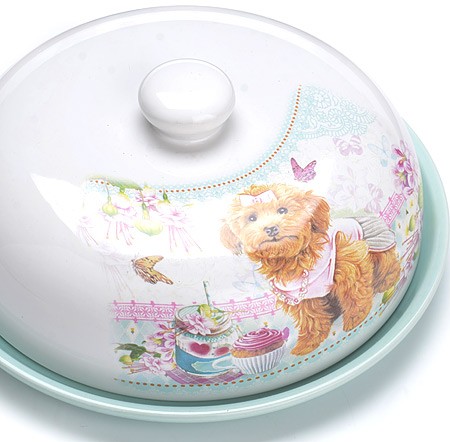 Блюдо для блинов «Собачки» (23,8×11 см) | Собаки | Loraine