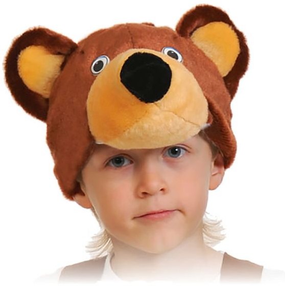 Карнавальная шапка «Мишка бурый» | Карнавал животных