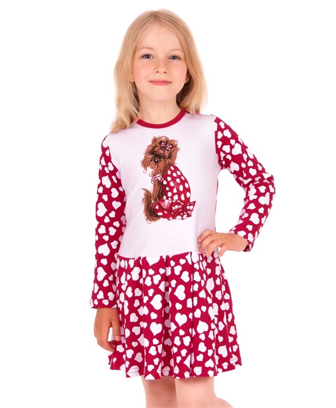 Платье текстильное | Дефиле | Апрель