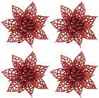 Набор декоративных цветов (4 шт, 8 см)