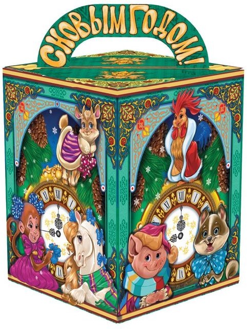 Коробка подарочная «Кубик-часы»