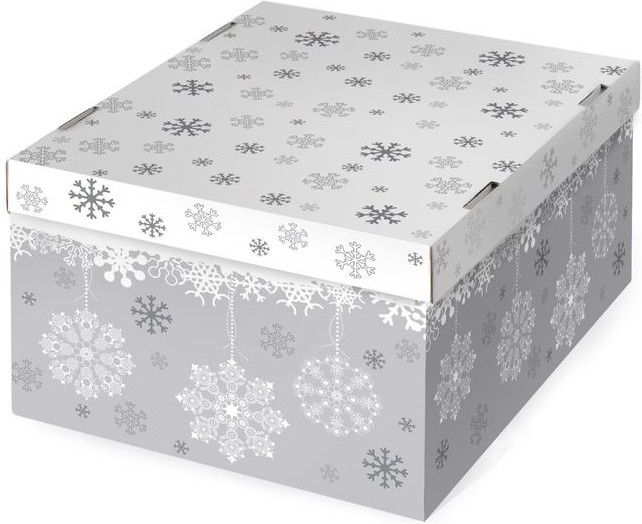 Коробка подарочная «Let it snow» | Арт Узор