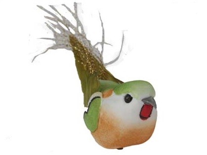 Новогоднее украшение «Воробушек на клипе» | Grande | Marko Ferenzo