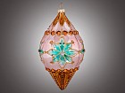 Елочное украшение капля «Мавритания»