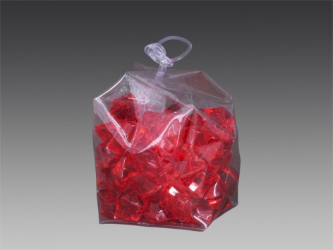 Кристаллы декоративные (58 шт), рубиновые | Кристаллы | Holiday Classics