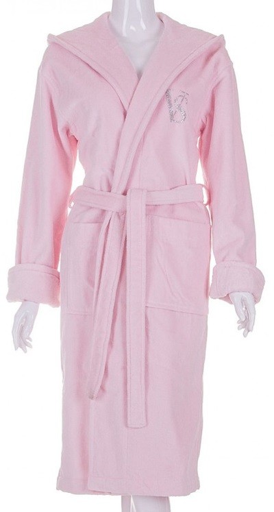 Халат женский махровый гладкокрашеный «Virginia Secret» | ТекстильГрупп