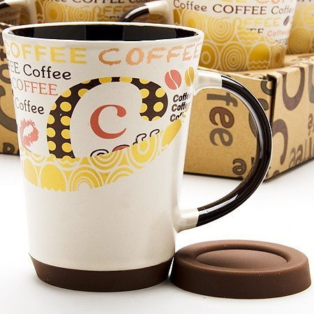 Кружка с силиконовой подставкой (360 мл) | Loraine