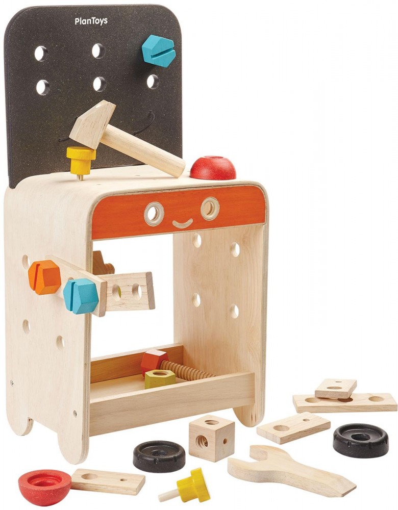 Деревянная игрушка «Верстак», 22 детали | Plan Toys