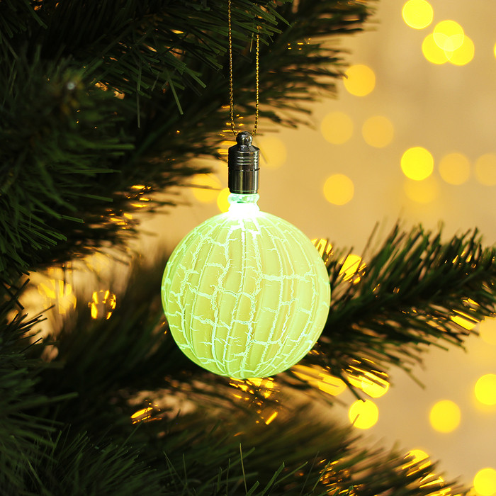 Игрушка световая «Елочный фонарик» (5 см, 1 LED, RGB) | Фонарик | Luazon