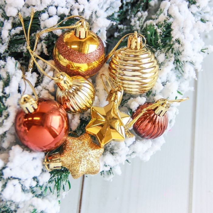 Набор елочных украшений «Серпантин» (21 шт) | Зимнее волшебство