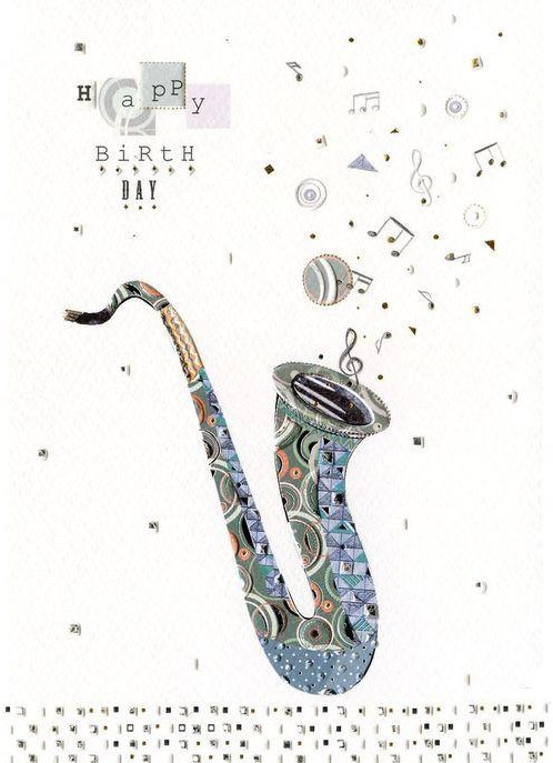 Открытка «Саксофон» | Turnowsky