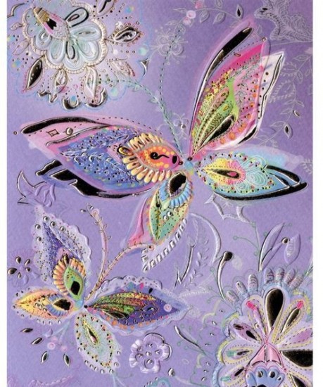 Открытка «Декоративные бабочки»