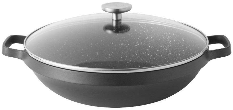Сковорода - вок с крышкой | Gem | BergHOFF