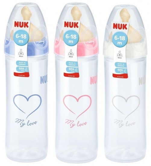 Бутылочка «First Choice New Classic » с латексной соской, 250 мл, в ассортименте