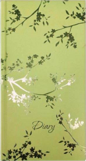 Ежедневник «Веточки» (100х186 мм), недатированный