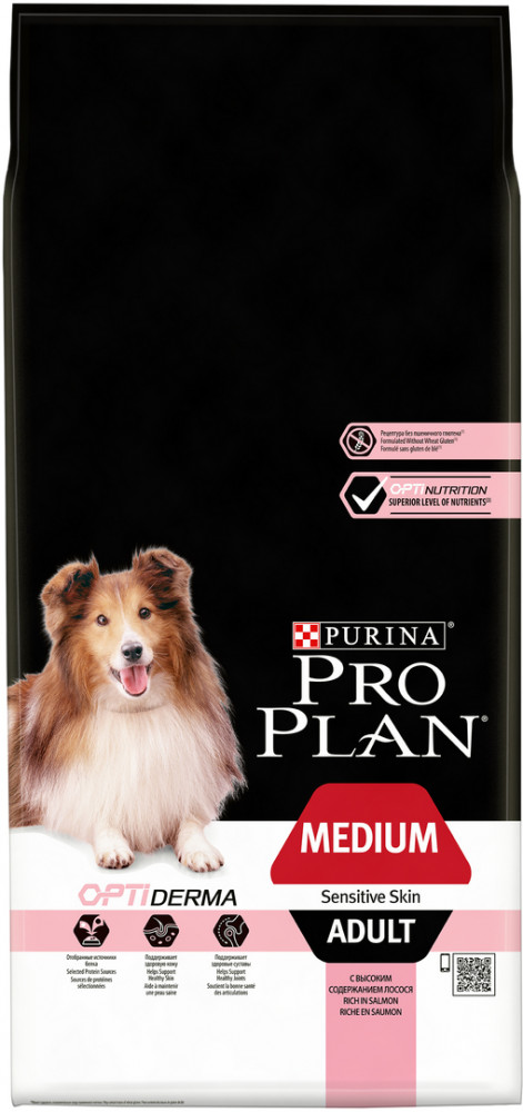 Корм сухой для собак с лососем | Purina Pro Plan