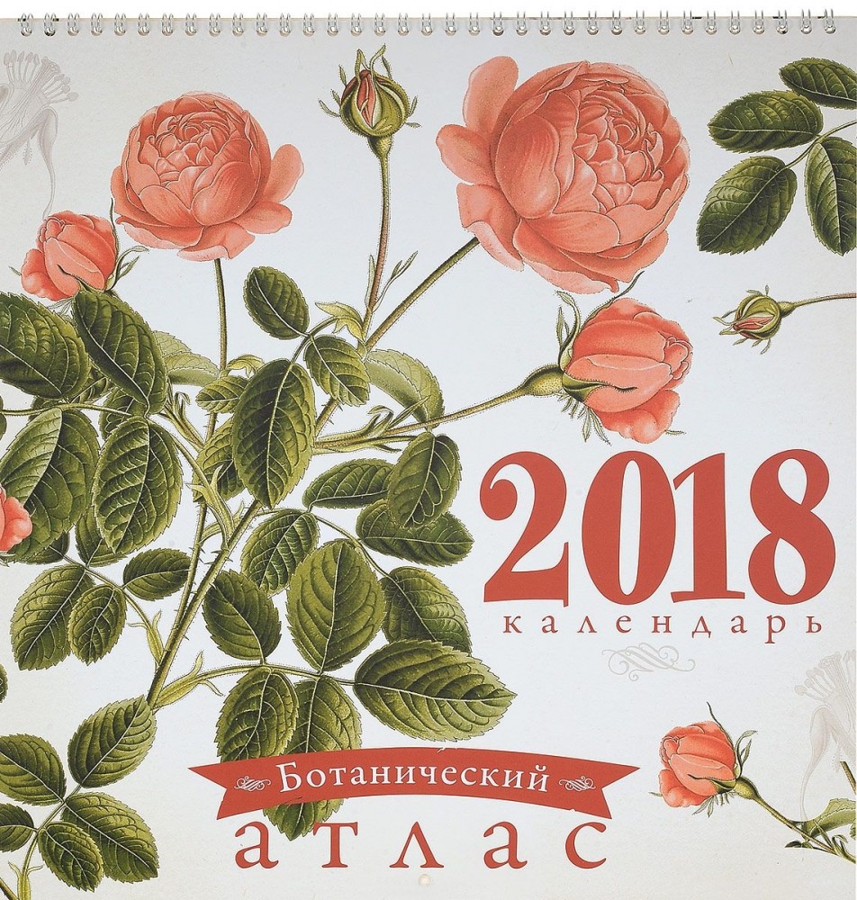 Календарь 2018 «Ботанический атлас» (настенный) | Даринчи