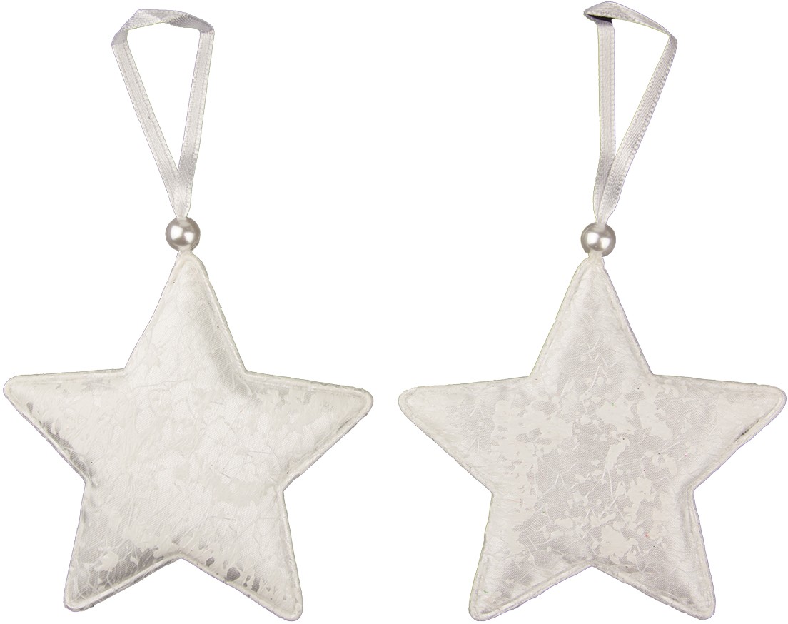 Набор ёлочных украшений «Звезда» | Classic White | Marko Ferenzo