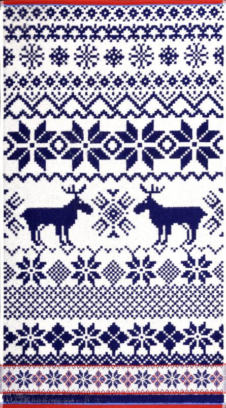 Полотенце махровое «Elks» (хлопок, 50х90 см) | Elks | ДМ Текстиль