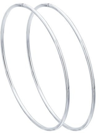 Серьги конго из серебра | SOKOLOV