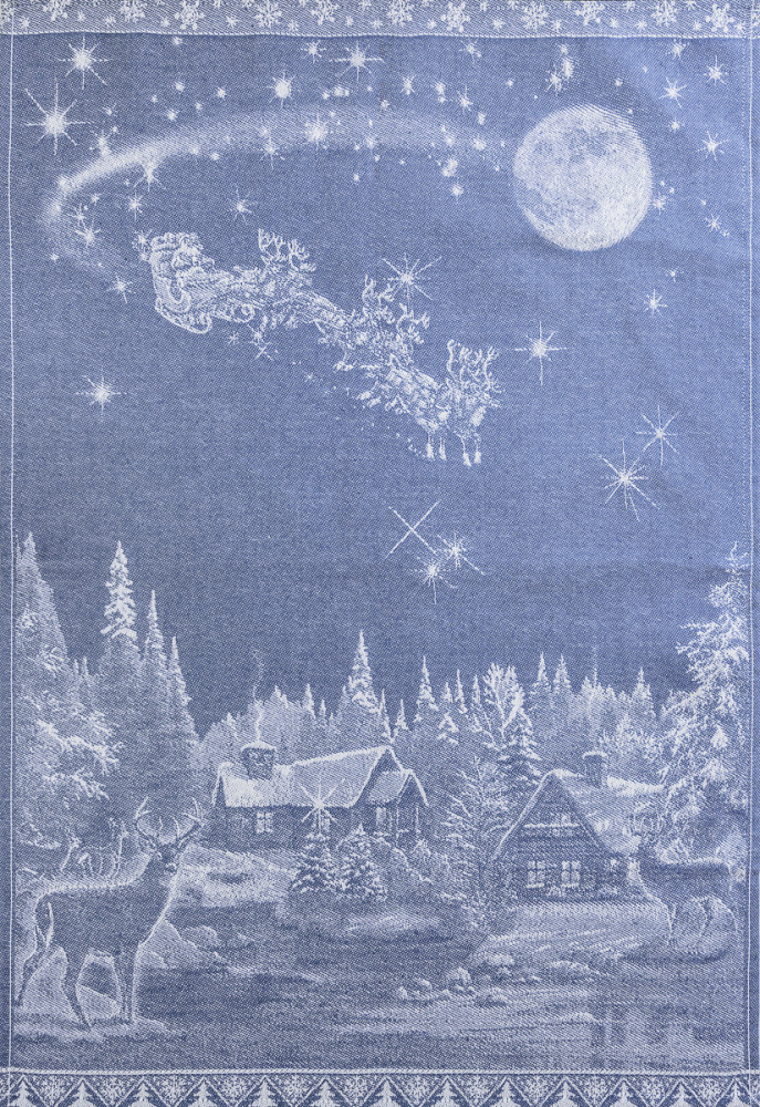Полотенце «Рождество» (жаккард, 50х70 см) | ТДЛ Текстиль
