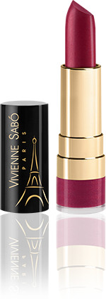 Помада для губ «Rouge Charmant», тон 614 Вишневый с разноцветным блеском | Vivienne Sabo