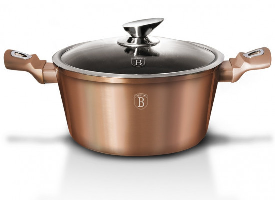 Кастрюля с крышкой «Rose gold Line» (6,1 л)