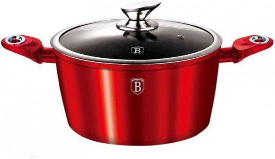 Кастрюля с крышкой «Burgundy Metallic Line» (4,1 л)
