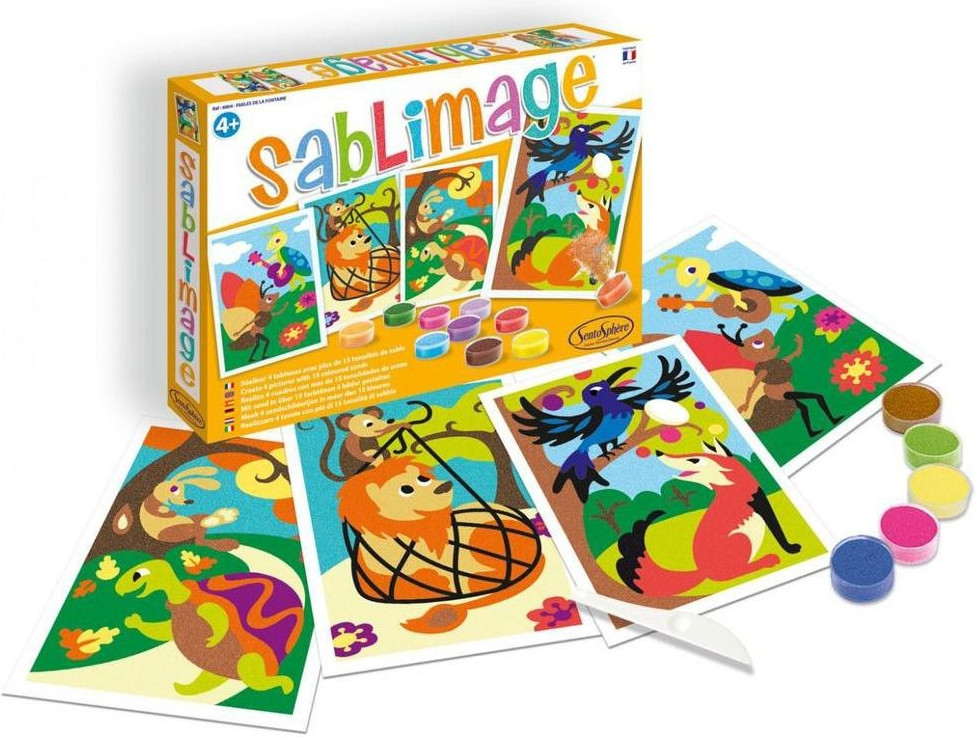 Песочные картинки «Басни» | Sablimage | SentoSphere