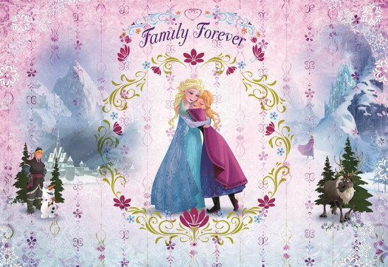 Фотообои «Frozen Family Forever» (368 х 254 см)