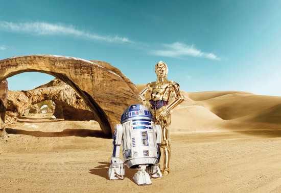 Фотообои «Star Wars Lost Droids» (368 х 254 см)