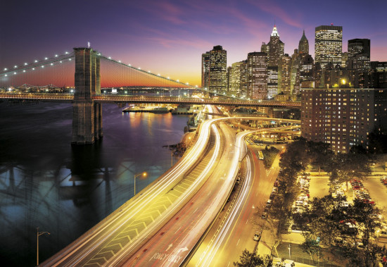 Фотообои «New York City Lights» (368 х 254 см)