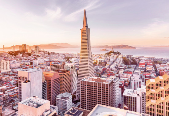 Фотообои «San Francisco Morning» (368 х 254 см)