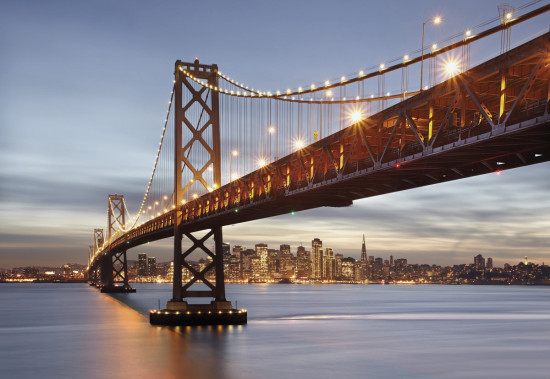 Фотообои «Bay Bridge» (368 х 254 см)