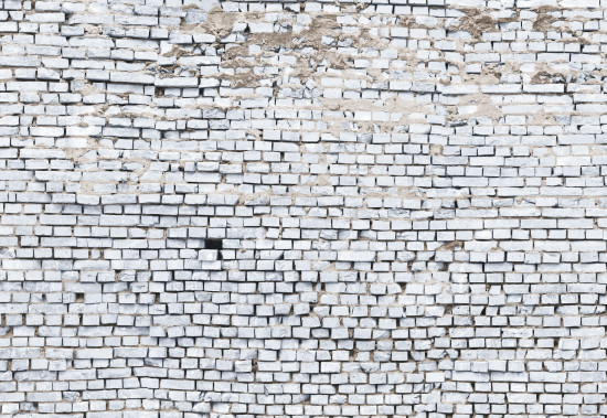 Фотообои «White Brick» (368 х 254 см)