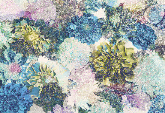 Фотообои «Frisky Flowers» (368 х 254 см)