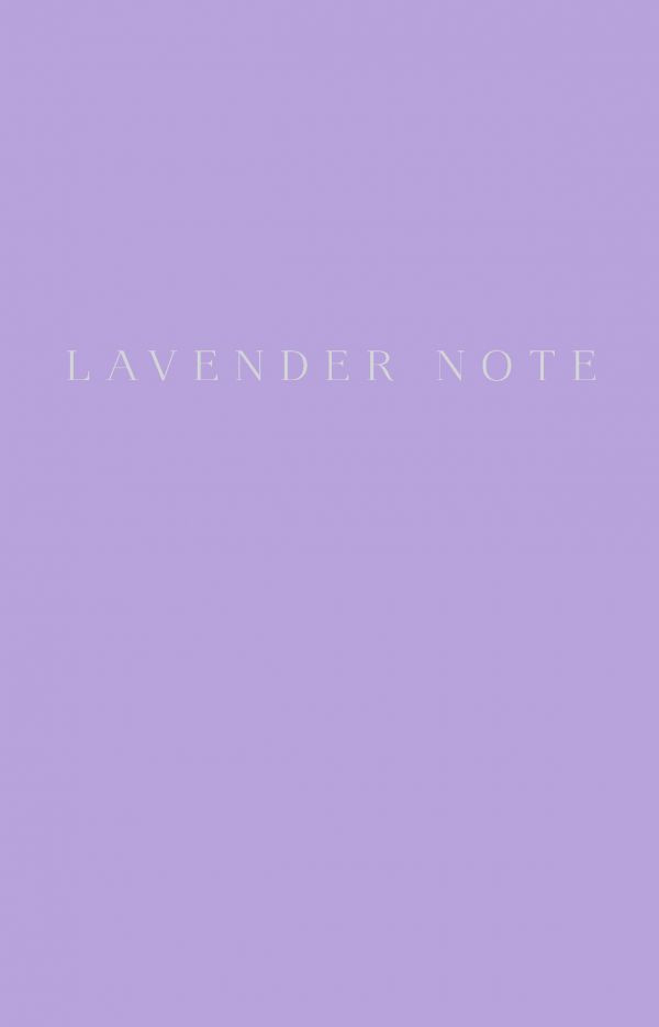 Блокнот «Lavender Note» (А5, нелинованный) | WTJ_inspiration