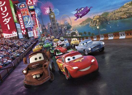 Фотообои «Cars Race» (254 х 184 см)