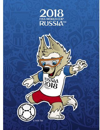 Бизнес-блокнот в клетку (160 листов формата А6) | ЧМ по футболу 2018 | Hatber