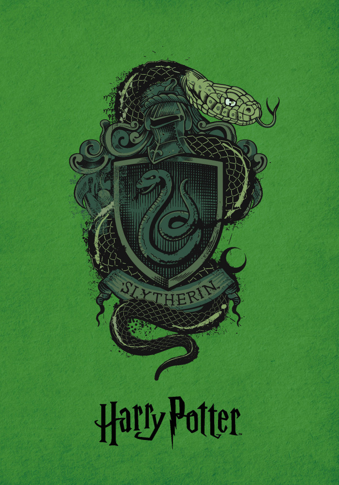 Блокнот. Факультет Слизерин (А5, линейка) | Вселенная Harry Potter/ Гарри Поттер