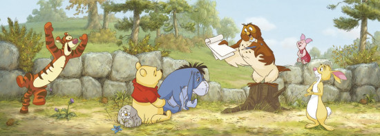 Фотообои «Winnie Lesson One» (202 х 73 см)
