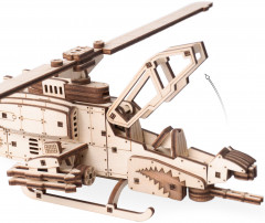 Конструктор 3D «Вертолет Стальной оскал» - Фото 4