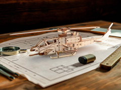 Конструктор 3D «Вертолет Стальной оскал» - Фото 8