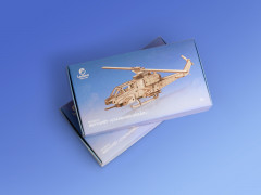 Конструктор 3D «Вертолет Стальной оскал» - Фото 9