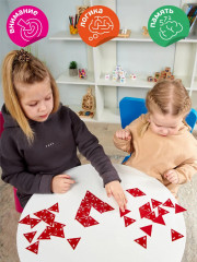 Игра для детей настольная логическая «Тримино» - Фото 4